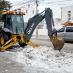 Intenso trabajo del Municipio de Río Grande en distintos puntos de la ciudad ante el alerta de frío extremo