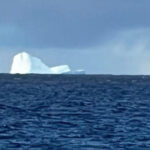 Apareció un iceberg cerca de la costa en Tierra del Fuego y pusieron a los barcos en alerta