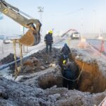 Carpa de la Dignidad: Avanzan los trabajos en la desviación del gasoducto