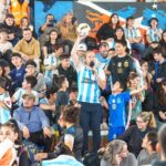 ‘Hinchas del Fin del Mundo’, la propuesta que acompañaron cientos de fueguinos para alentar a la Selección Argentina