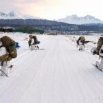 El BIM 4 realizó adiestramiento invernal en las zonas de baja montaña