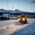 La Municipalidad de Ushuaia realizó un intenso despeje de nieve