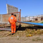 Alerta por ráfagas de viento de hasta 100 kilómetros por hora que afectará a Tierra del Fuego