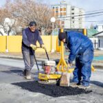 El Municipio de Río Grande continúa los trabajos viales en sectores de alto tránsito