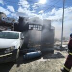 Incendio destruyó tres viviendas y un taller en Ushuaia