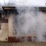 Incendio en 9 de julio y Obligado con importantes daños en vivienda