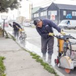 Continúan los trabajos de remediación en las calles de la ciudad de Río Grande