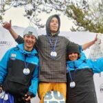 Valen Moreno se subió al podio en el Sudamericano de Freestyle de Snowboard