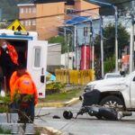 Violento choque en Ushuaia con dos hospitalizados