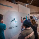 Inauguraron la muestra ‘Ushuaia ciudad de murales’ en la Casa de la Cultura