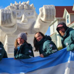 Escultura en nieve: Opus G obtuvo el segundo lugar en Estados Unidos